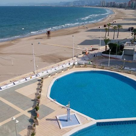 Apartamento Pequeno Frente Al Mar Con Piscina Cullera Eksteriør billede